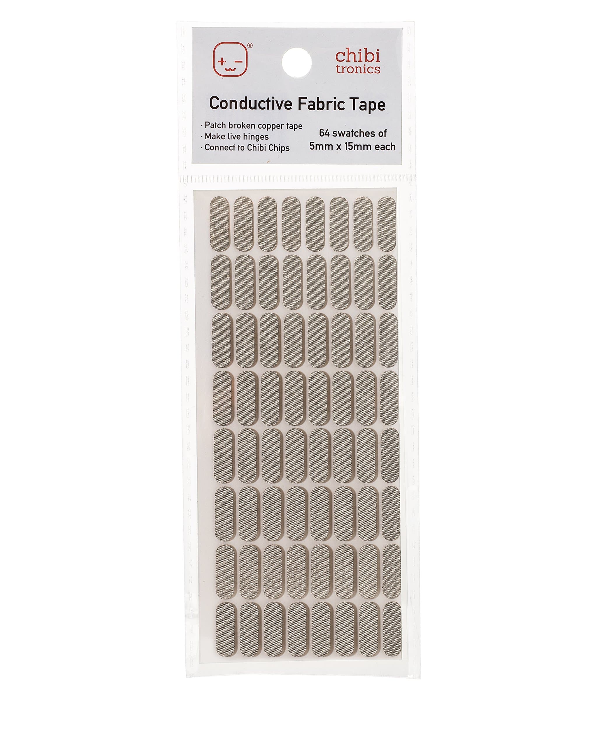 Chibitronics Conductive Fabric Tape Patches