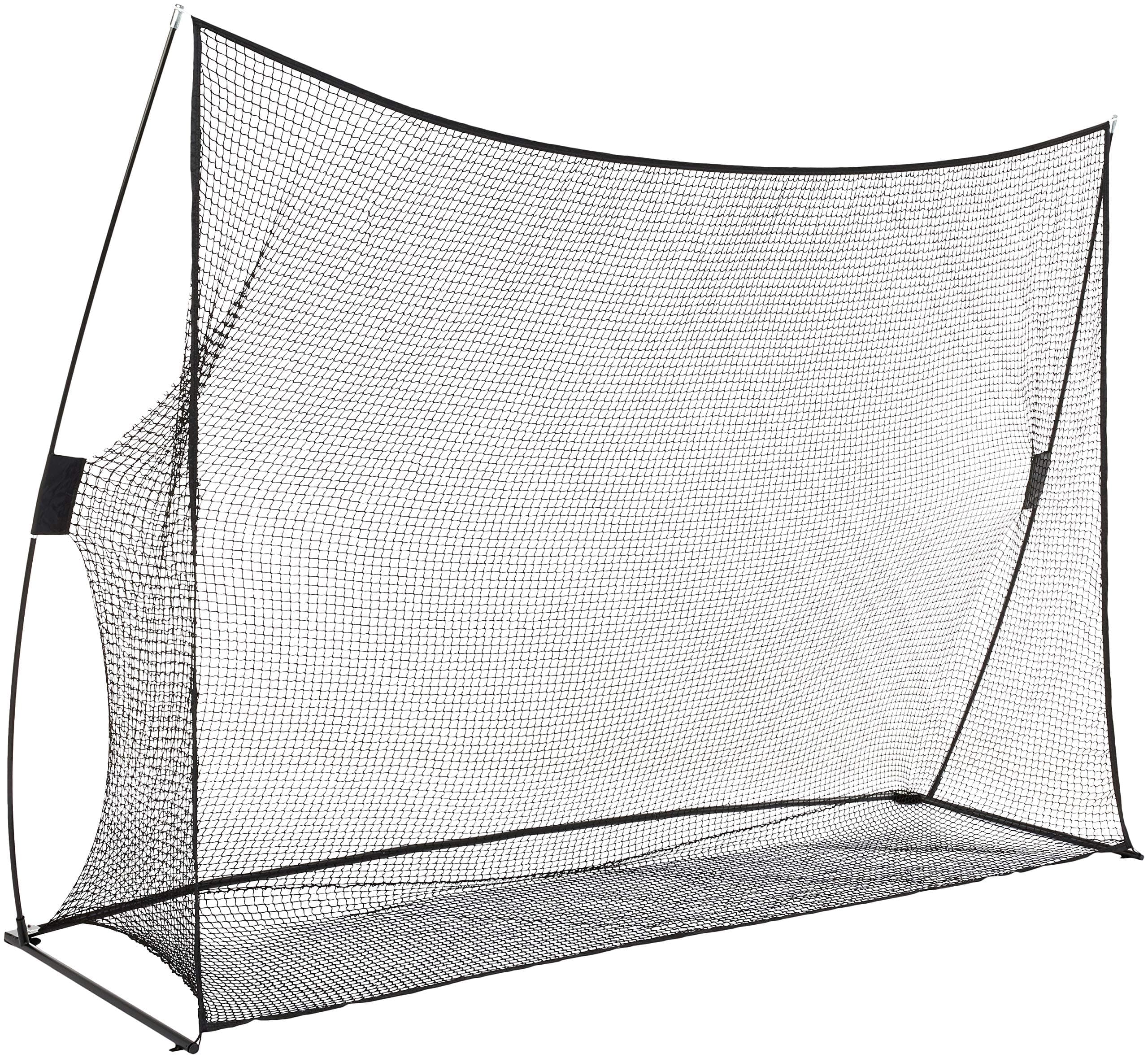 Amazon Basics Portable Driving Practice Golf Net, Black, 3.05 x 2.13 meters