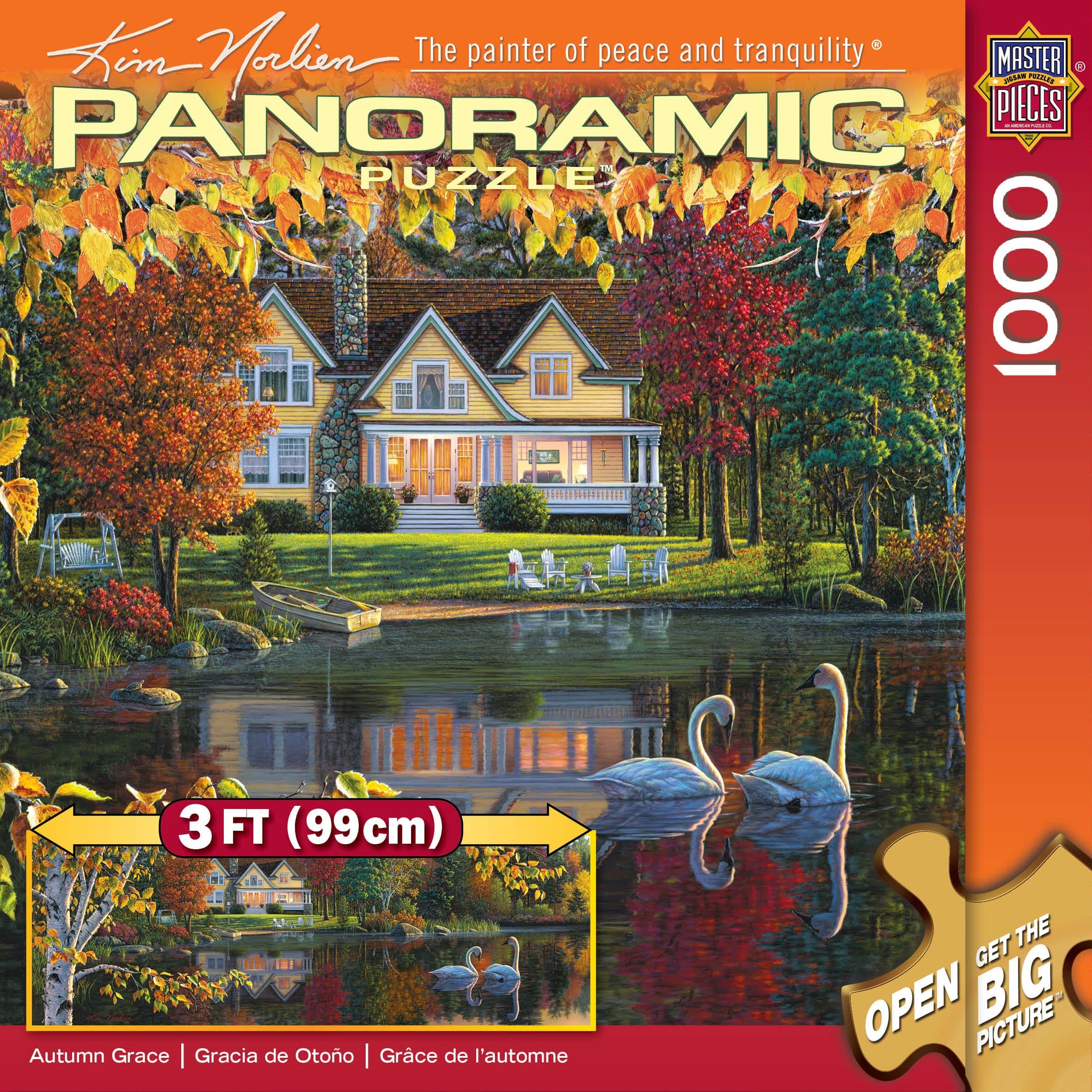 Master Pieces Autumn Grace Panoramic Jigsaw Puzzle
