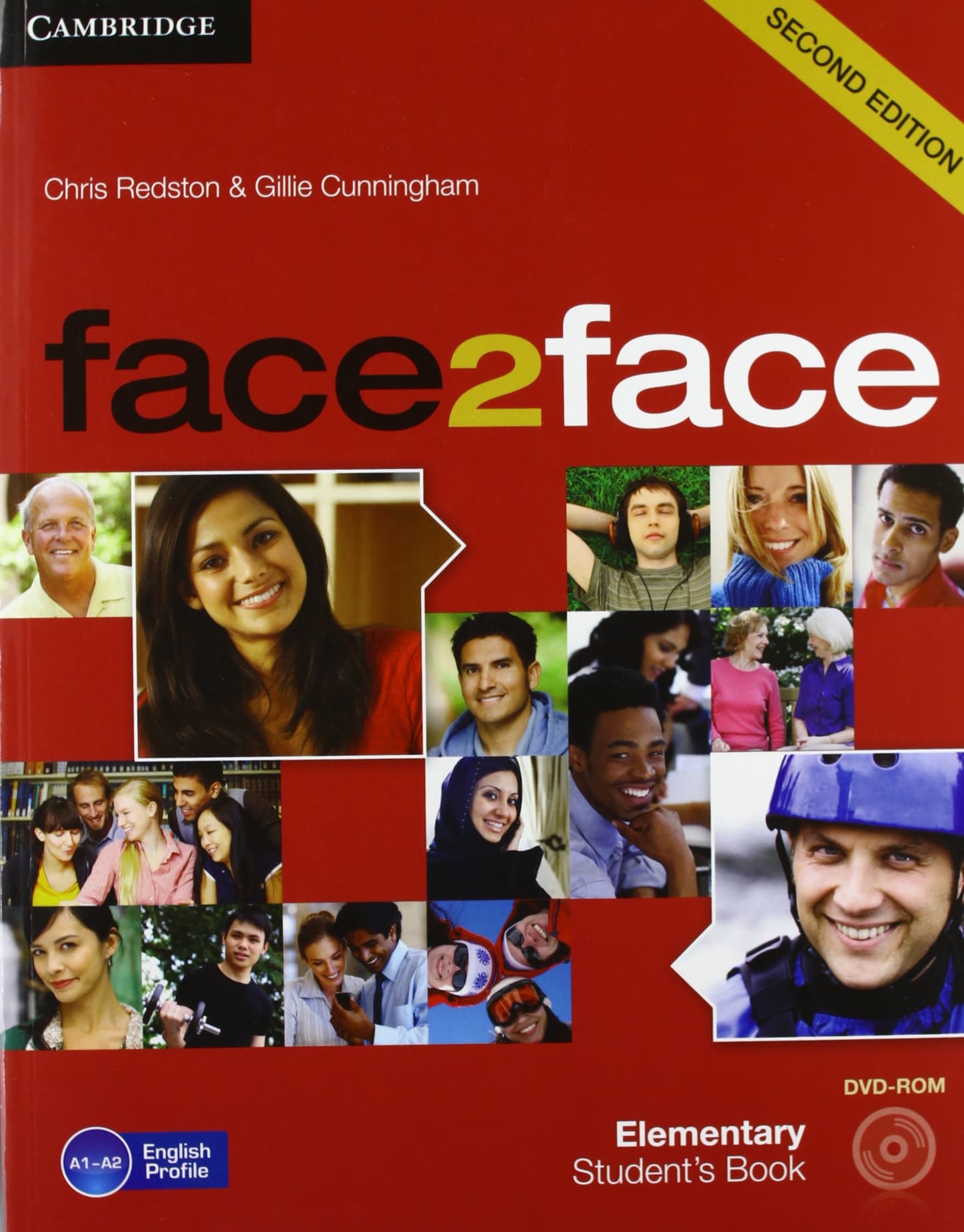 face2face Elementary Student's Book with DVD-ROM 2nd Edition