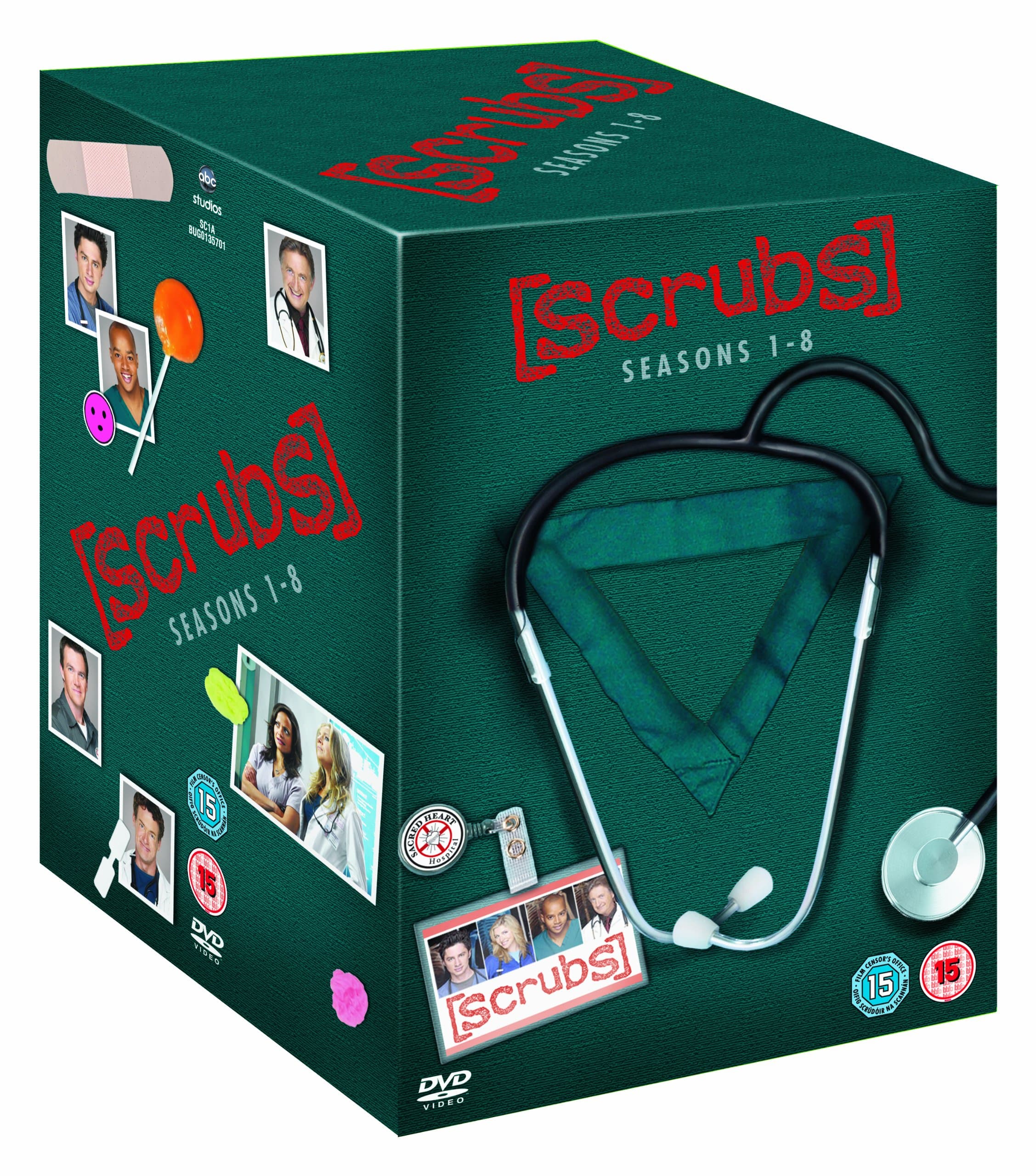 Scrubs Seasons 1-8 [DVD]