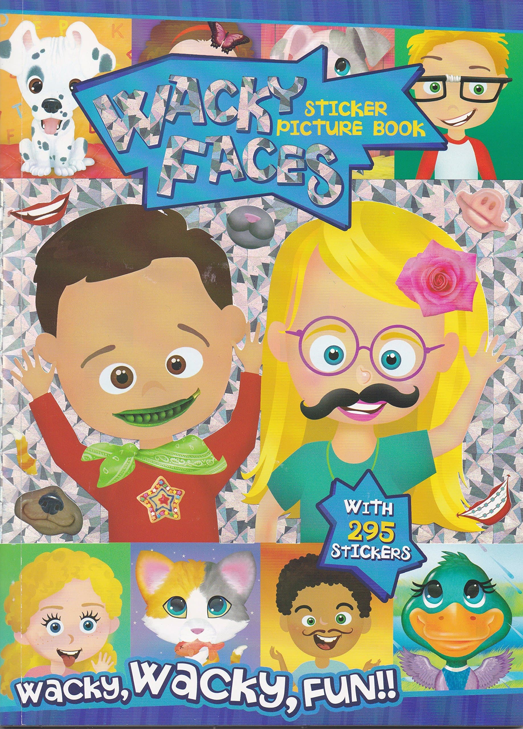 Create-A-Face Sticker Pad (Wacky Faces)