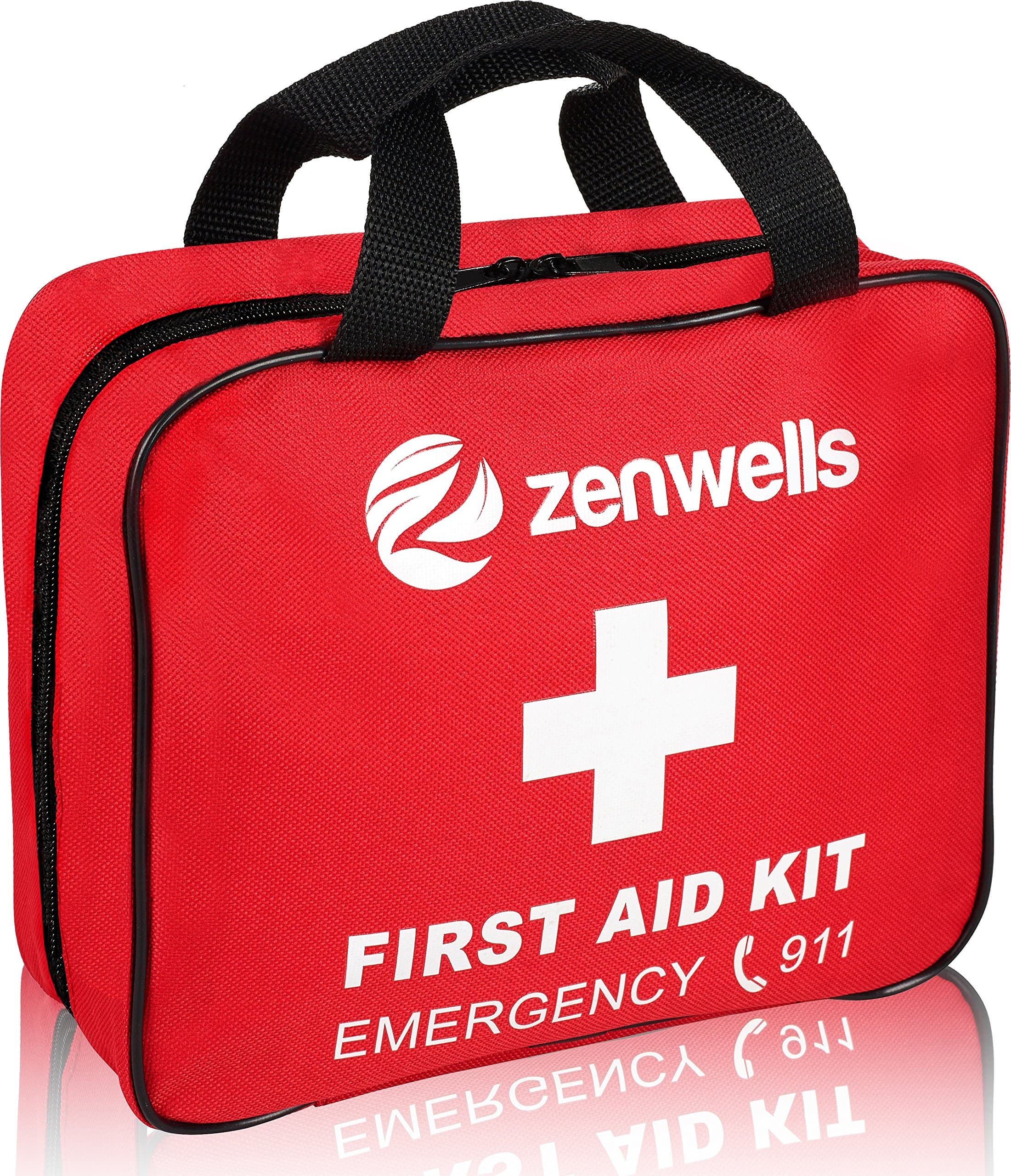 First Aid Kit, Premium Emergency Kits - 192 Piece First Aid Supplies for Home Office, Car, Camping Accessories, Survival Gear or Backpacking - Must Haves Medical Kit to Keep Your Family Safe