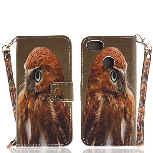 For Huawei Y6 Pro 2017/P9 Lite Mini/Enjoy 7 (5.0 Inches) Cover, Premium Ultra Slim Thin Luxury Magnetic Flip PU Leather Wallet Flip Case Cover with Card Slots Stand Case Cover Protective cover case shell # I 11