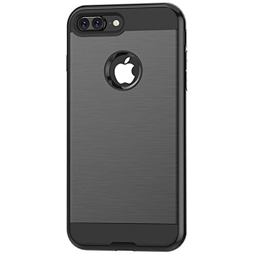 iPhone 7 Plus Case, Luobod Apple iPhone 7 Plus with Heavy Duty Protection Slim Durable Flex and Easy Grip Design for iPhone 7 Plus (2016) - Black