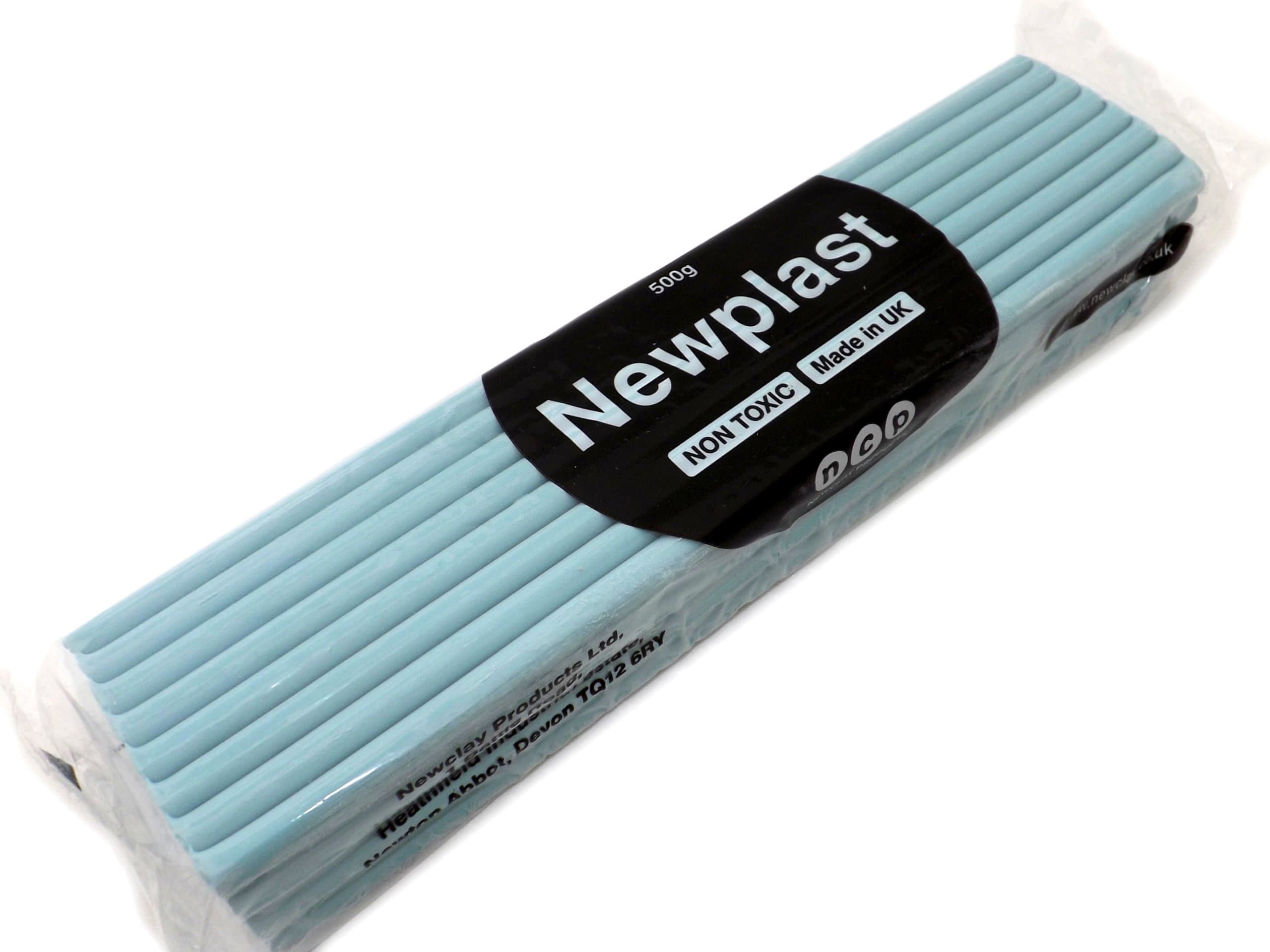Newplast Modelling Clay - Plasticine Alternative (12 Light Blue)