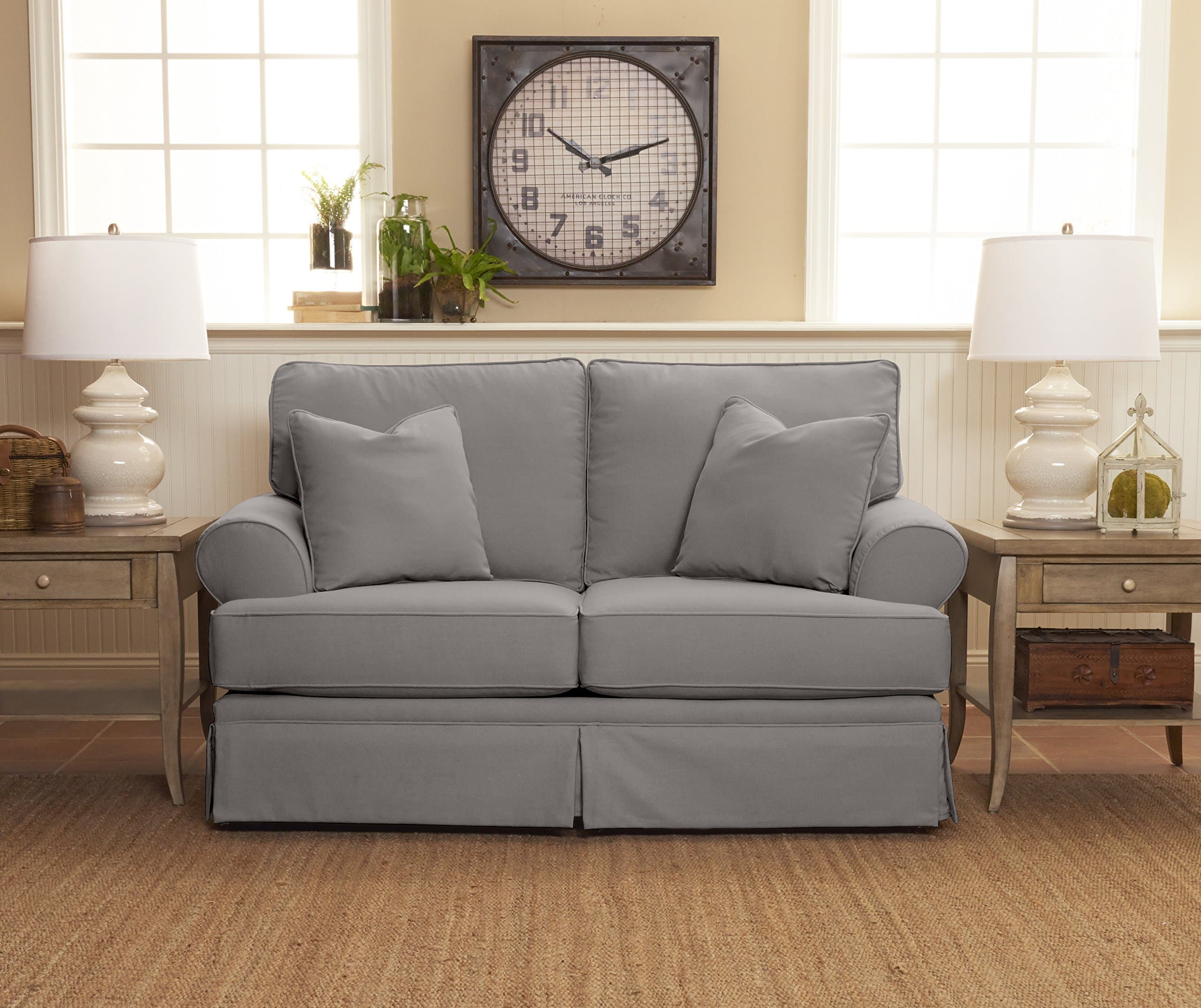 Klaussner Westlyn Loveseat, Dove