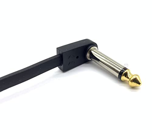 EBS PCF-028 (28 cm or 11.02 in)- Heavy Duty Patch Cable- Flat Right Angle