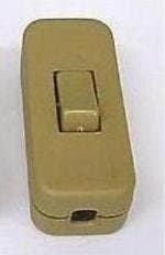 INLINE LAMP SWITCH/LIGHT SWITCH GOLD IN-LINE 2/3 CORE