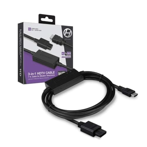 3-In-1 HDTV Cable for GameCube/N64/SNES - Hyperkin