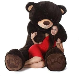 Teddy Bear Plush Stuffed Animals Soft Toys, Huggable Teddy Bear, Birthday Gift for Boys, Girls, Wife, Girlfriend, Women, Kids Valentine's Christmas Gift (7 Feet, Chocolate)