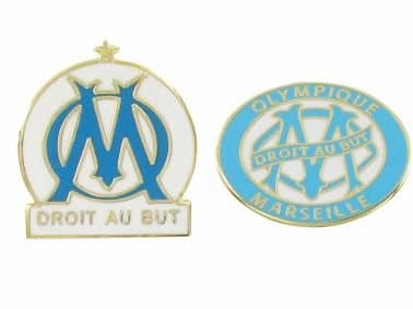Marseille Olympique Pin Badge Set