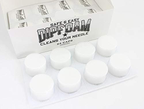 Dip Cap Foam Tattoo Rinse Cup 24pcs