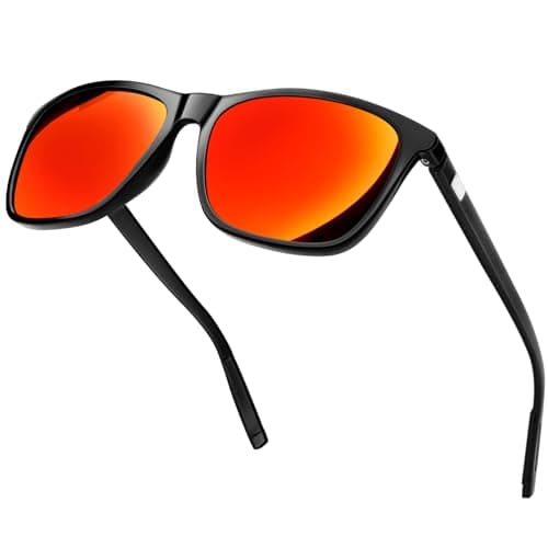 Red Mirrored Sunglasses