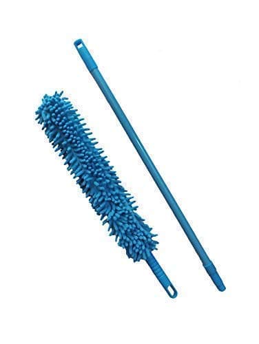 RACHEES Cleaning Brush Feather Microfiber Duster Magic Dust Cleaner Fit (Multicolour, Medium)