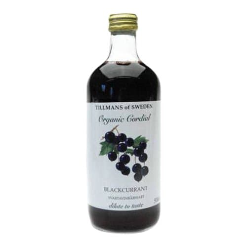 Tillmans Organic Blackcurrant Cordial 500