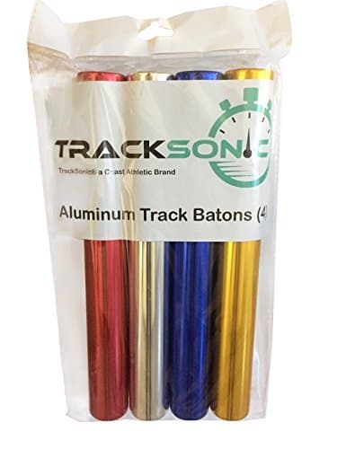 Coast Athletic Anodized Aluminum Track Relay Batons
