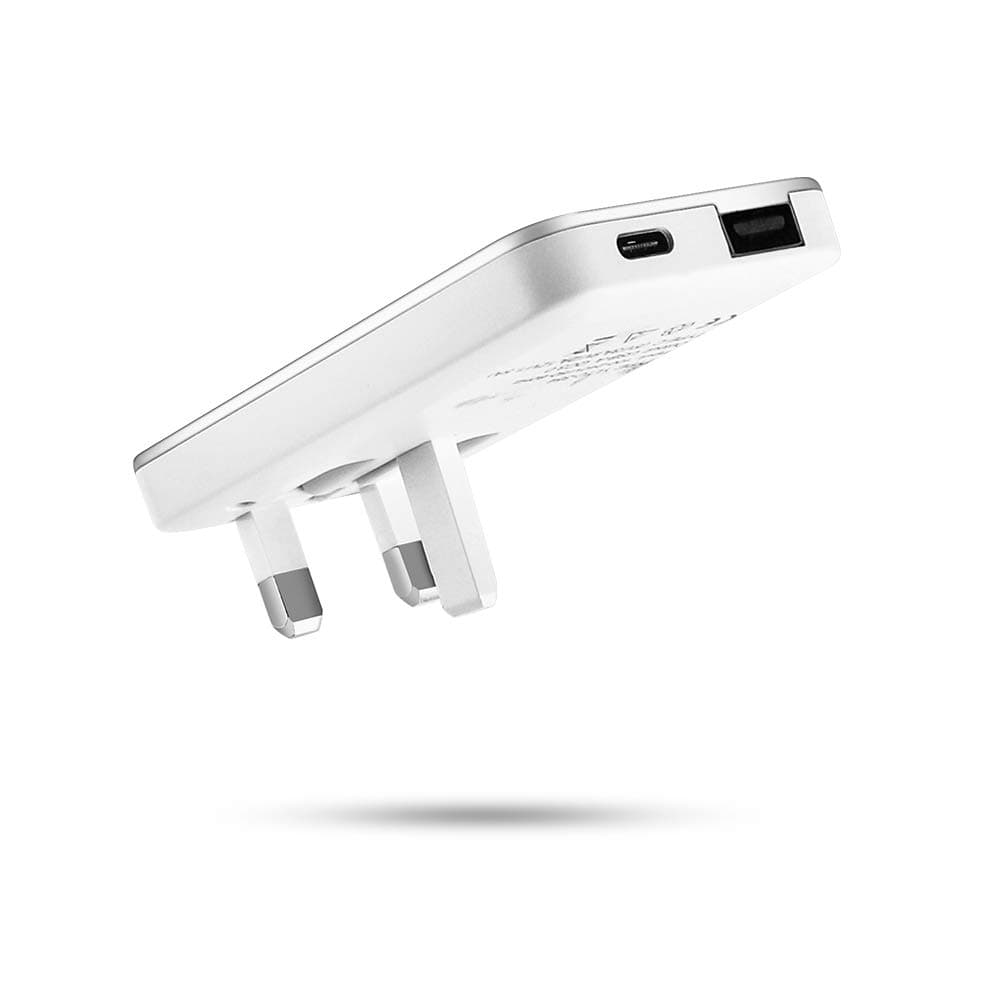 YILON Quick Charge 3.0 18W USB Wall Charger,with USB/TYPE-C PD Dual Ports& Foldable Plug for Samsung Galaxy Note8 / S8 / S8+, LG/iPhone XS/XR/XS Max/8/8 Plus, Galaxy, iPad and More – White