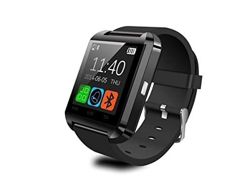 albitastore U8 Smart Watch/U8 Smart Watch Android/Bluetooth Watch/Watch/Watch for Health with Touchscreen and Camera, Long Battery Life In Time of Waiting For Iphone Android Phones Smartphone and IOS devices (Black)