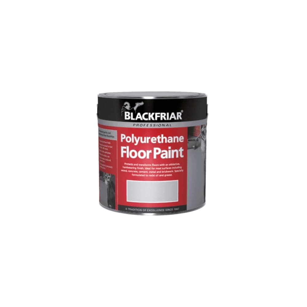 Blackfriar Polyurethane Floor Paint - Hard Wearing - Light Grey - 2.5 Litre