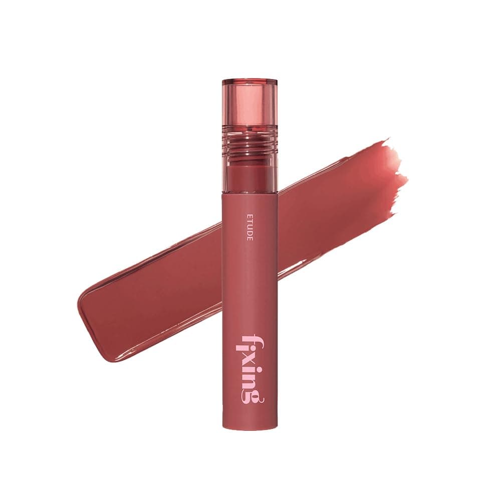 Fixing Tint #06 Soft Walnut (4g) | Long Lasting High Pigmented Liquid Lipstick | Waterproof Lightweight Matte Finish Lip Stain | Full Coverage | Korean Makeup, Kbeauty