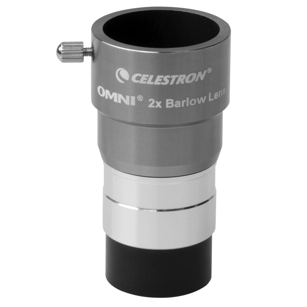 Celestron Omni 2X Barlow Lens, Multicolor