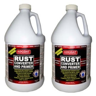 Rust Converter and Primer - 2 Gallons - One-Step to Remove Rust and Prime Surface
