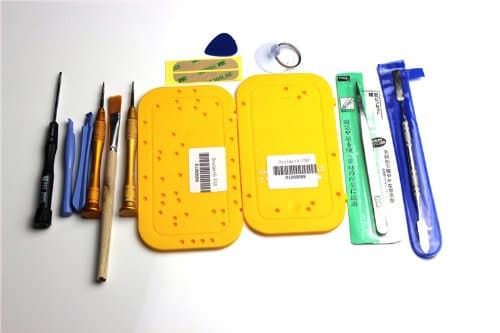 12 in 1 iPhone 5/5s Repair Opening Tools Kit Metal Pry tool Screwdrivers Tweezer Metal Spudger Pry Tool