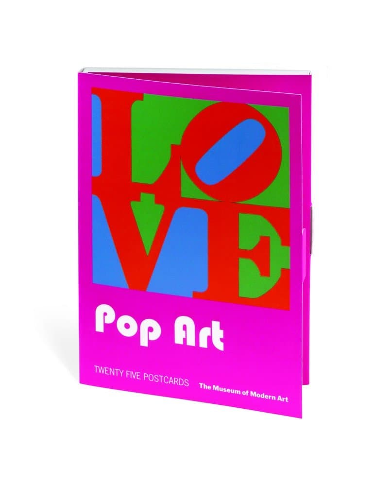 arteum Notebook Postcards – Postcard Book, Pop Art – Multi-Coloured
