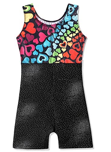 Rainbow Heart Leotards