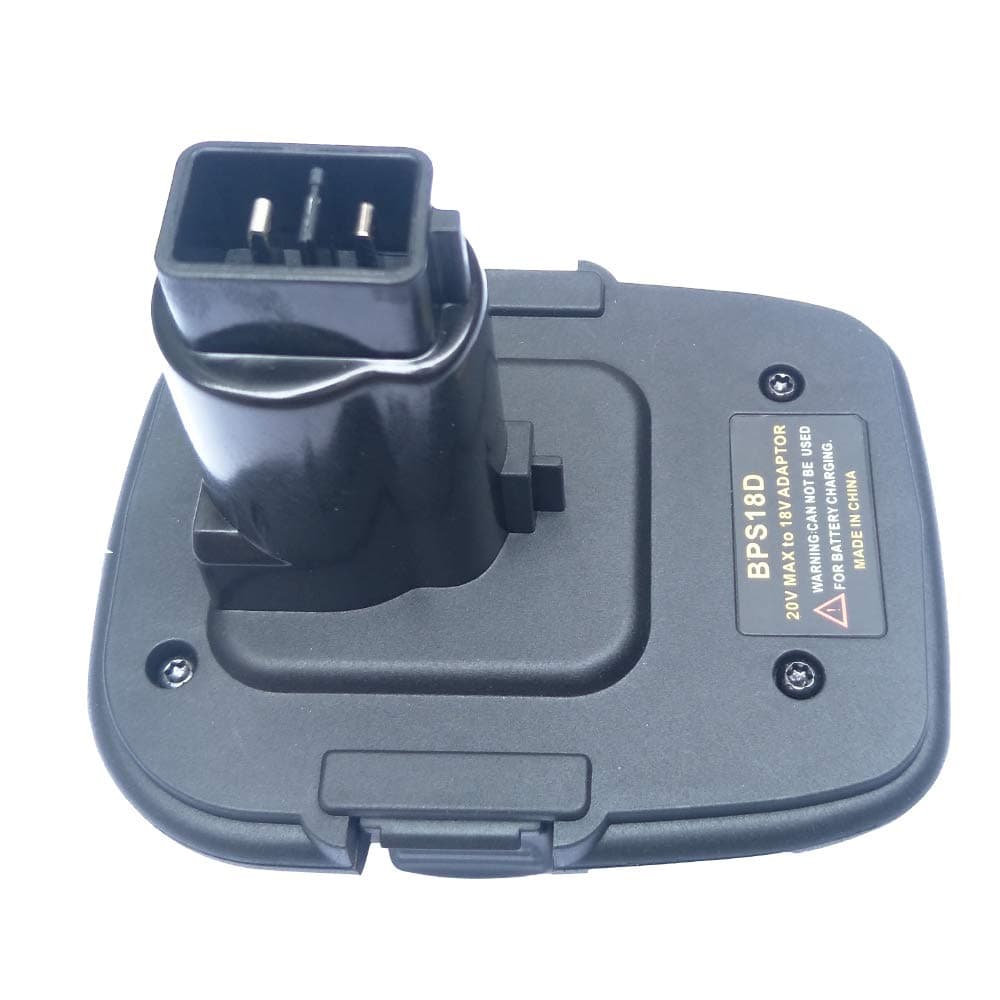 BPS18D Battery Adapter for Black&Decker 20V Li-Ion for Porter Cable 20V Lithium Ion Battery Convert for Dewalt DC9096 DC9098 DE9096 18V Battery with US