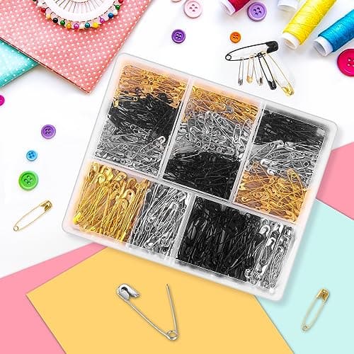 Rose Gold Safety Pins