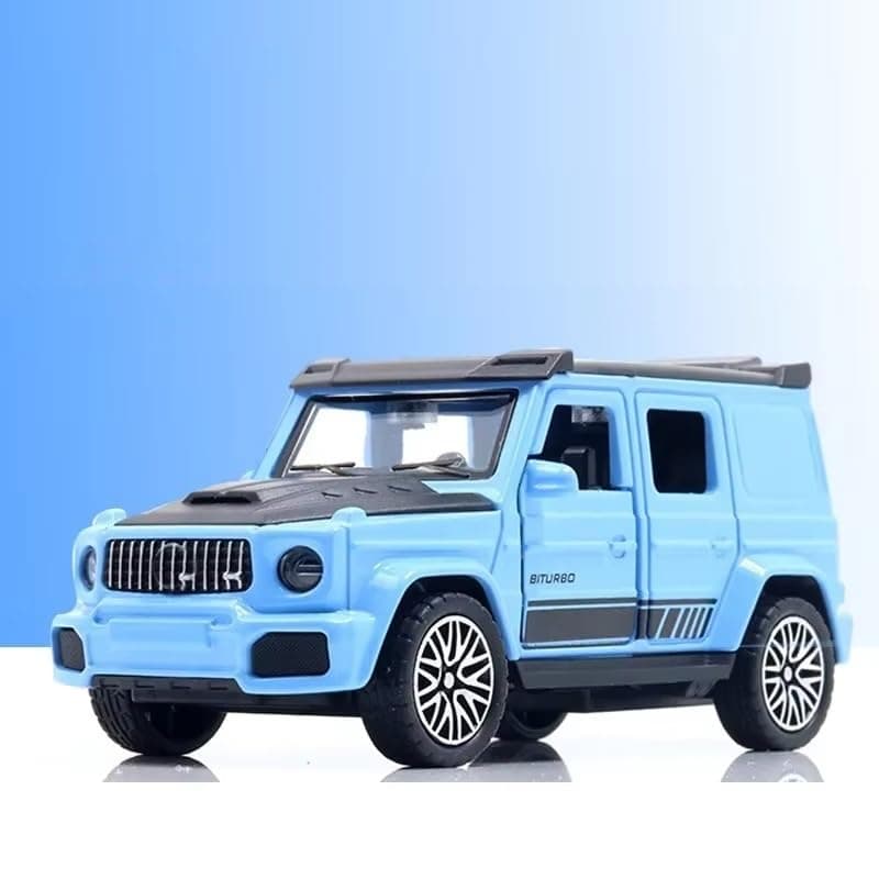 G Wagon Diecast Model 1:36 Scale Die Cast Thar Jeep Open Door Metal Car Toy for Kids Boys Unbreakable High Speed Racing Pull Back Car for Boys Birthday Gift