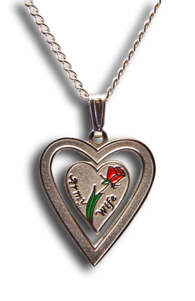 Army Wife Necklace - Silver