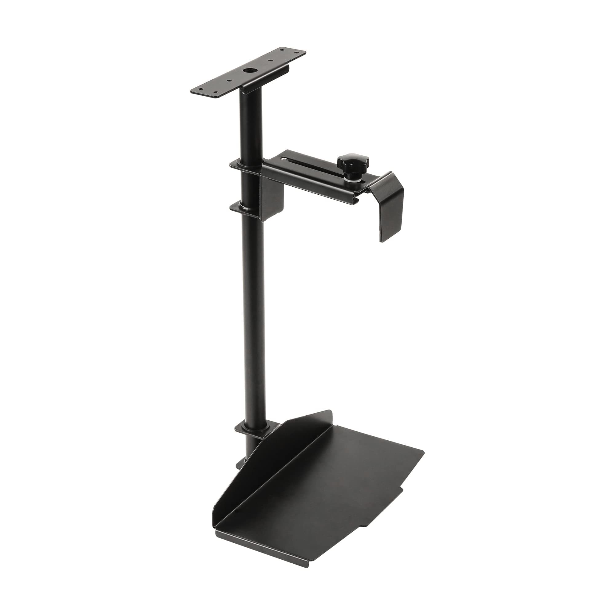 EUREKA ERGONOMIC CPU Holder Under Desk Mount, Computer Tower Holder 360° Swivel Height & Width Adjustable, Holds up to 44 lbs, Fits Most Computer Tower, Black