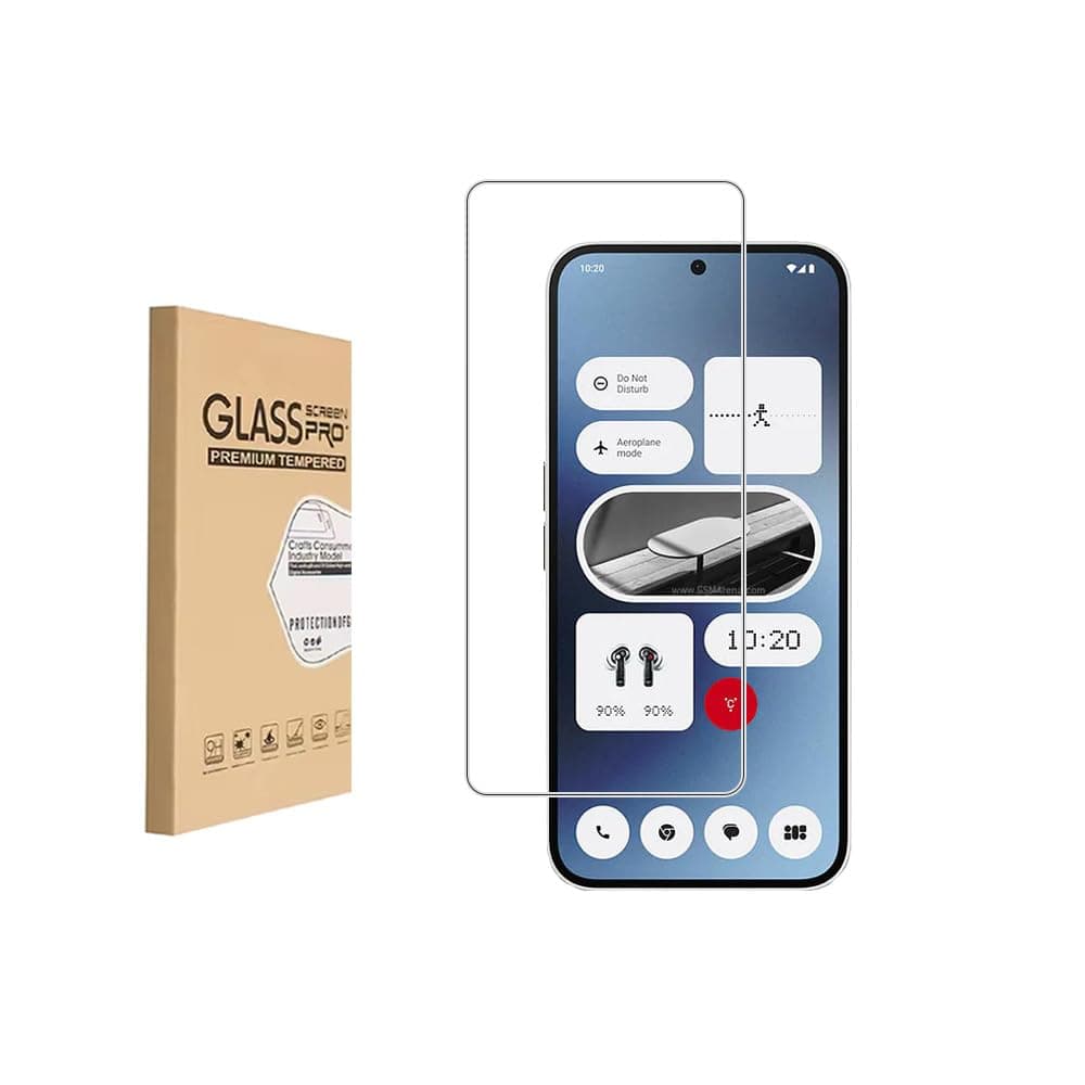 Screen Protector for Nothing Phone 2A Tempered Glass,9H Hardness Anti Scratch, Bubble Free,Case Friendly Easy Installation.(1 Pack)