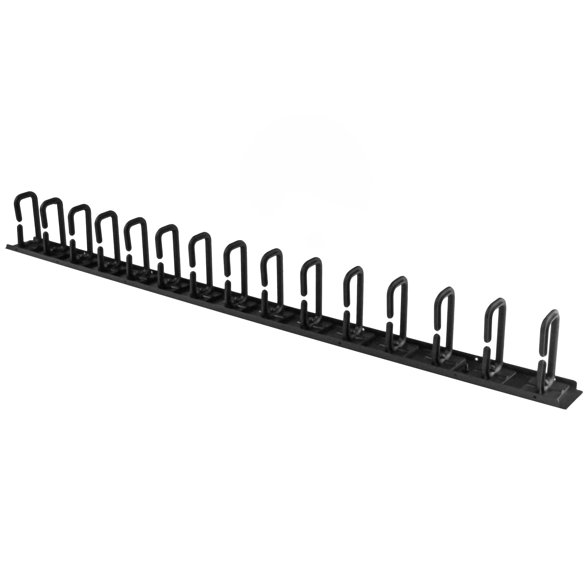 StarTech.com Vertical 0U Server Rack Cable Management w/ D-Ring Hooks - 20U Network Rack Cord Manager Panel - 3ft Wire Organizer (CMVER20UD)