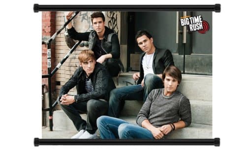 Big Time Rush Pop Group Fabric Wall Scroll Poster (32"x24") Inches