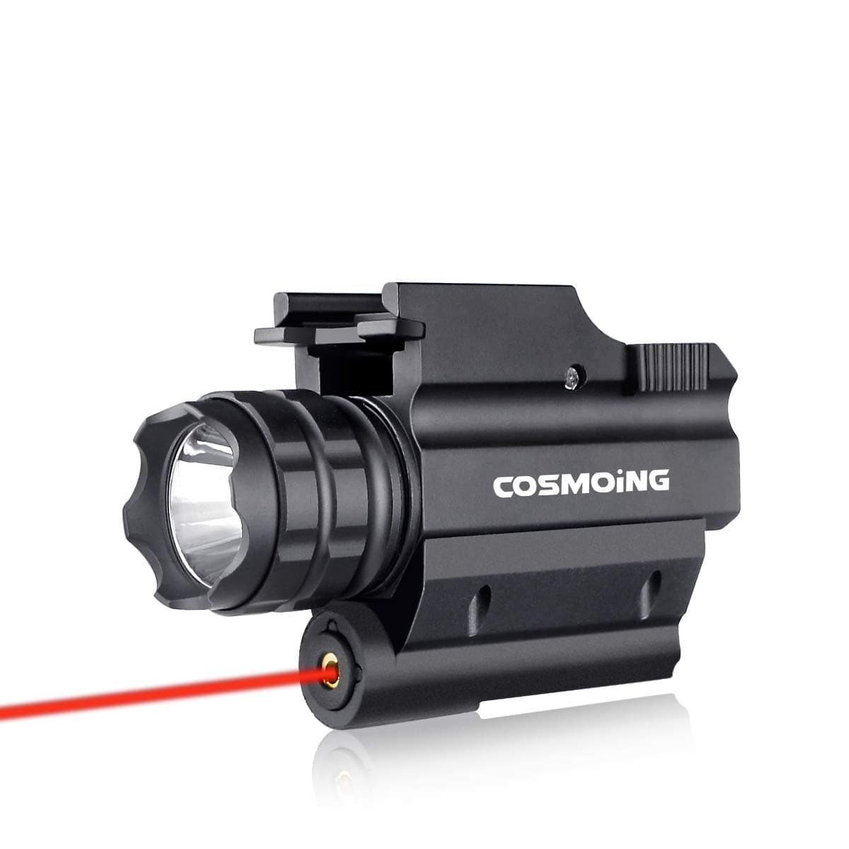 Red Laser + 600LM White Light