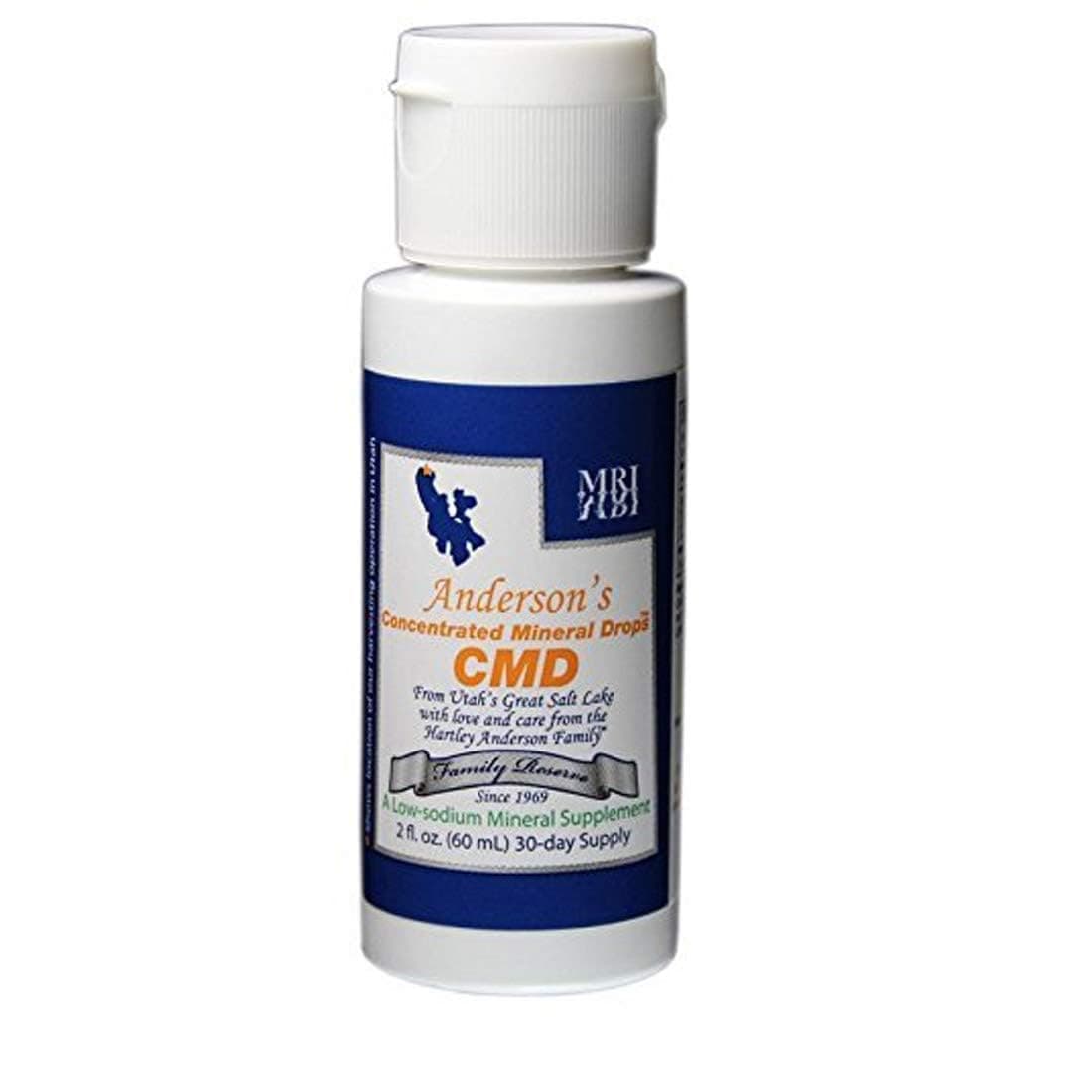 CMD Anderson Concentrated Mineral Drops, 60ml in Each Pack (Pack of 1)