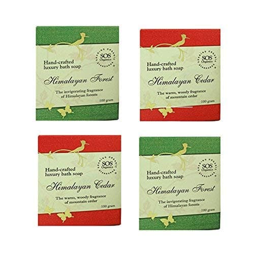 SOS Organics Himalayan Forest with Himalayan Cedar Soap (Pack of 2 each)