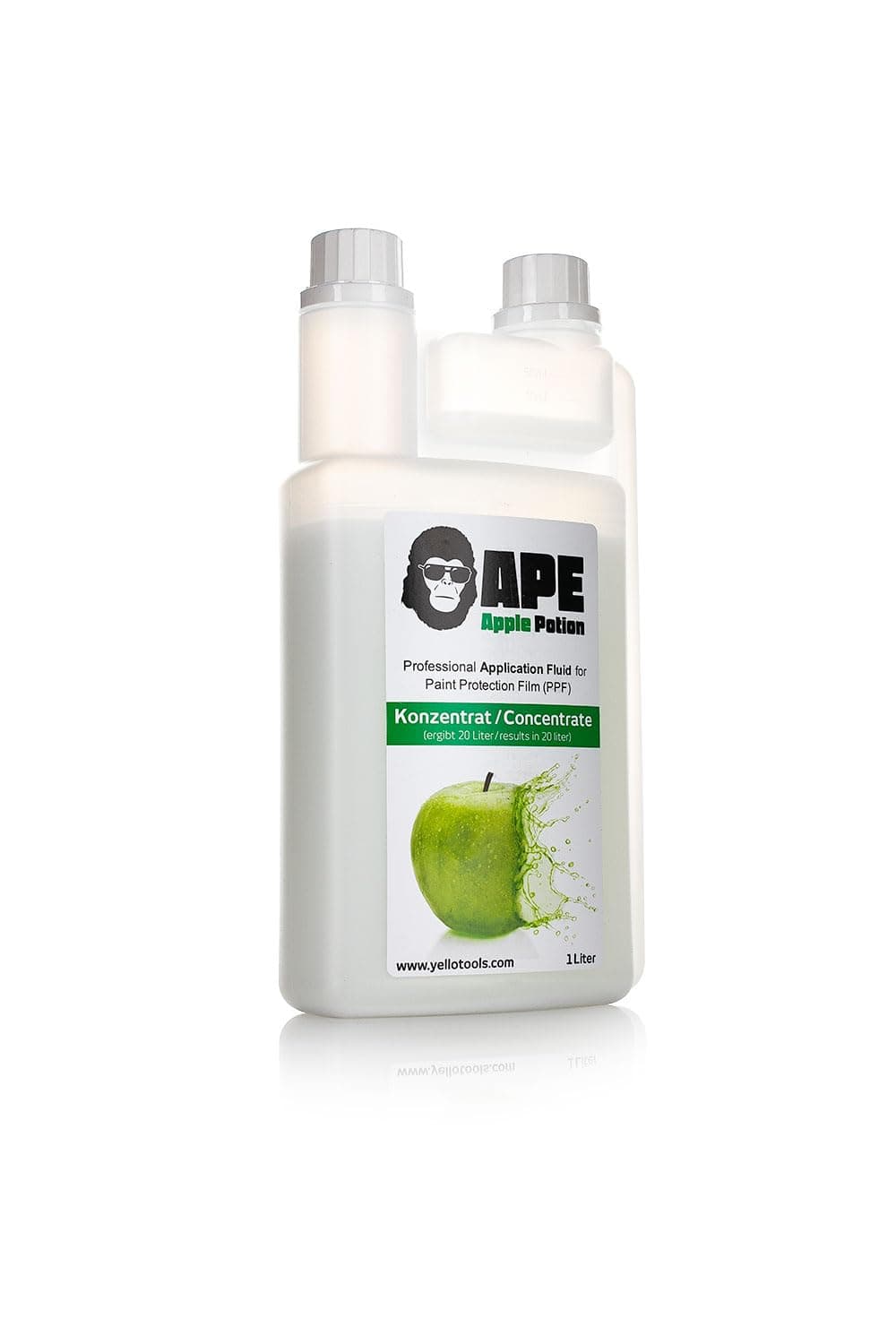 Yellotools - APE Apple Potion - Application Fluid for Optimal Auto-Wrap PPF Installation - 1 Liter