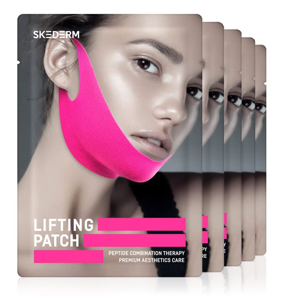 Lifting Patch Peptide | V Shaped Slimming Face Mask Double Chin Reducer V Line Lifting Mask