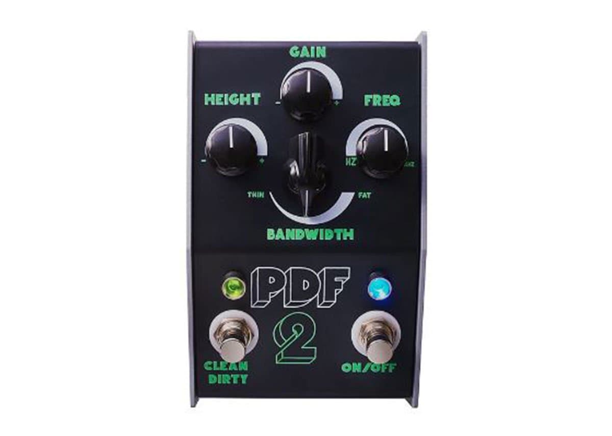Stone Deaf FX PDF-2 Parametric Overdrive & Distortion Filter Pedal