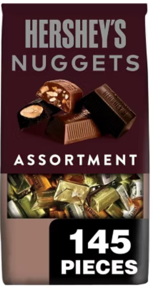 Nuggets Chocolate-Assortment 145pcs -52 Oz Bag
