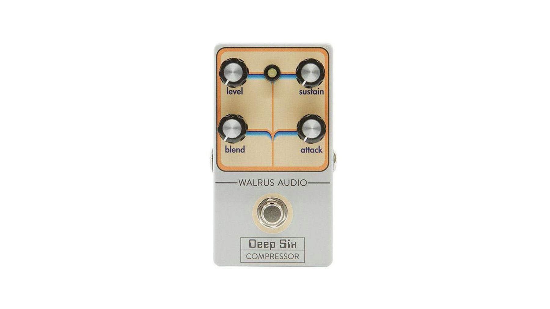 Walrus Audio Deep Six Compressor Pedal - Limited Retro Edition