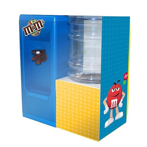 M&M's Mini Desktop Water Dispenser - Holds Half-gallon of Your Beverage