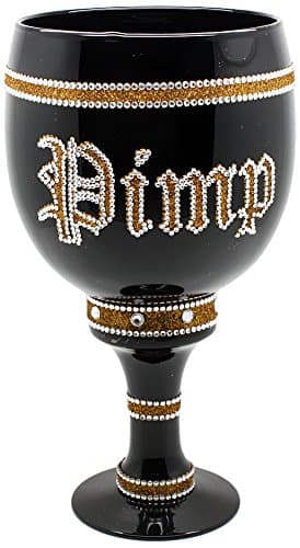 "PIMP" Cup, Black/Silver