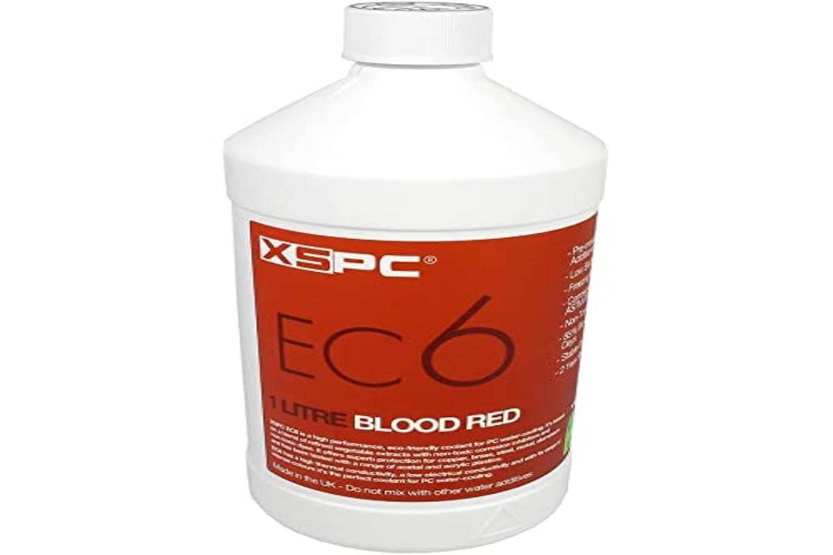 XSPC XS-EC6-RD Non Conductive Coolant - Blood Red
