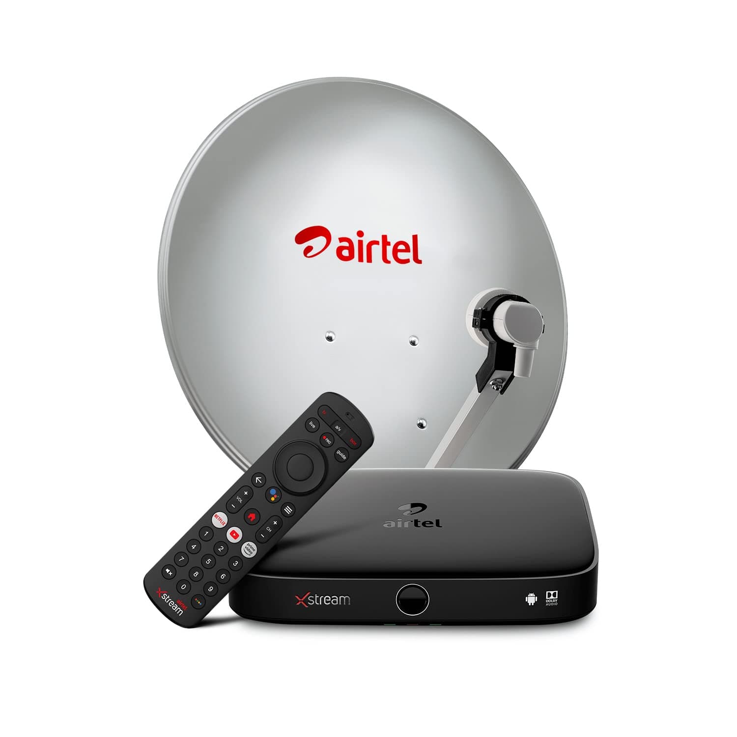 Airtel Xstream Box | Android TV Box | 1 Month Ultimate Marathi Plus Hindi SD Pack| Free Installation